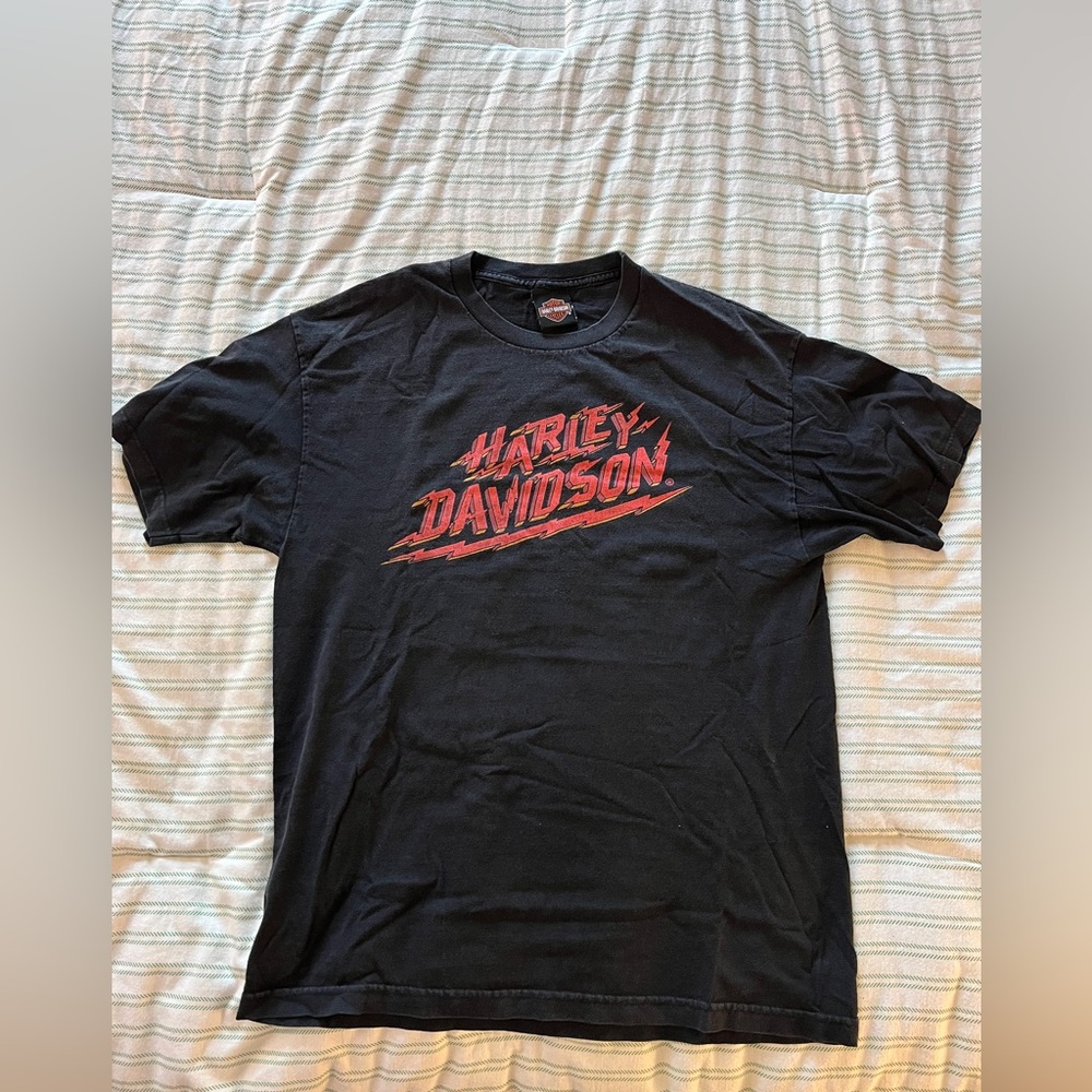 Large Black Harley-Davidson Alamo City T-Shirt